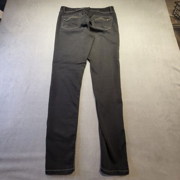 Jolt Juniors Size 9 Black Skinny Leg Stretch Pants Zipper Pocket - Picture 10 of 10